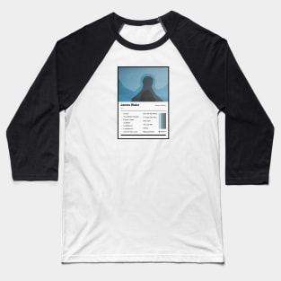 James Blake Tracklist Baseball T-Shirt